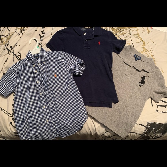 Polo Ralph Lauren Other - 3 Short Sleeve Polo Shirts (USED)